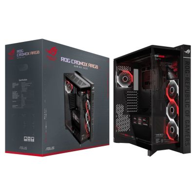8. Obudowa Asus ROG CRONOX GR801 CURVE TG ARGB BLACK