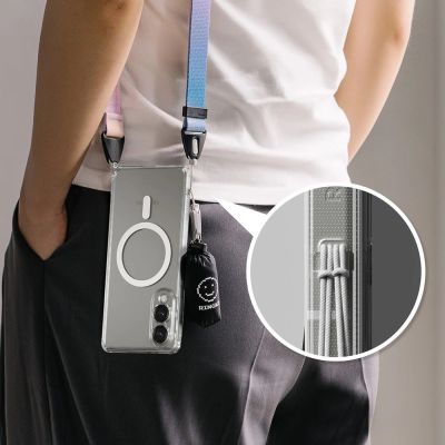 8. Etui Ringke Fusion Magnetic MagSafe na Samsung Galaxy S25 Edge - przezroczyste