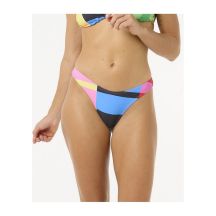 Majtki kąpielowe RIP CURL Las Dalias High Leg Cheeky turkusowe