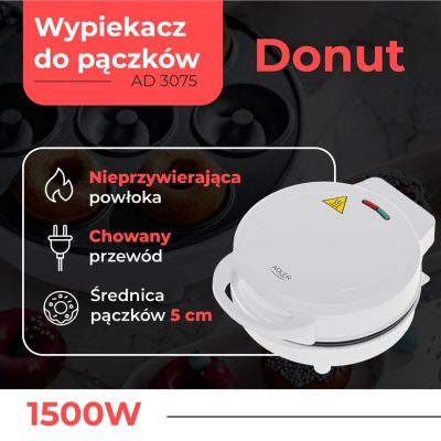 4. Wypiekacz do pączków donut ADLER AD 3075