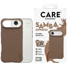 Etui CARE by PanzerGlass Fashionable Samba MagSafe na iPhone Air - brązowe