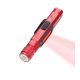 4. TROIKA ECO KNICKLICHT Czerwony Hand flashlight + Headband flashlight COB LED