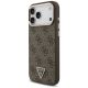 2. Etui Guess 4G Triangle Logo MagSafe na iPhone 17 Pro Max / 18 Pro Max - brązowe
