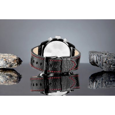 7. Zegarek Męski Giewont Chronograph Sapphire Czarny GW8810-A1