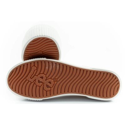 9. Lee buty damskie sportowe Isla trampki białe platforma wygodne