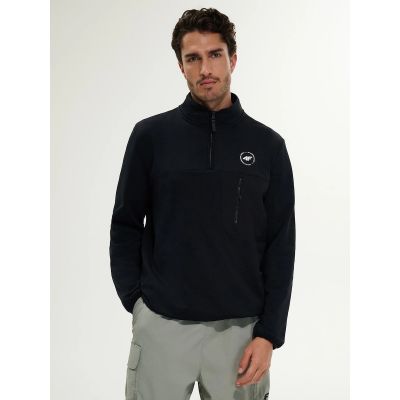 6. Bluza relaxed bez kaptura męska 4F 4FRSS26TSWSM2925-20S