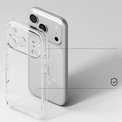4. Etui Ringke Fusion na iPhone 17Pro Max - przezroczyste