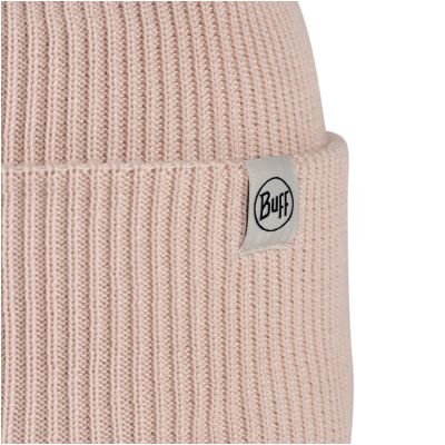 2. Czapka BUFF KNITTED BEANIE RENVI PEACH BEIGE