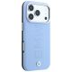 4. Etui BMW Sign Centered Deboss MagSafe na iPhone 17 Pro / 18 Pro - niebieskie