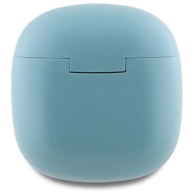 3. Guess słuchawki Bluetooth GUTWSJ14ESGQ    TWS + stacja dokująca turkusowy/turquoise Printed Classic Logo