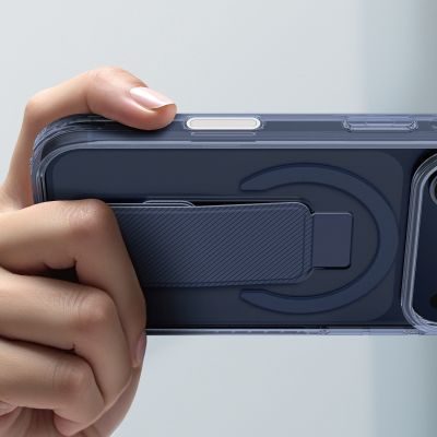 7. Etui AMAZINGTHING Titan Pro Holder na iPhone 17 Pro Max kompatybilne z MagSafe - niebieskie