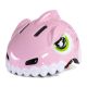 2. Kask rowerowy dziecięcy Wozinsky motyw dinozaur 52-56 cm - różowy