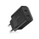 6. Ładowarka Tech-Protect C20W sieciowa 2x USB-C PD 20W - czarna