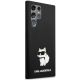 4. Etui Karl Lagerfeld Silicone Choupette na Samsung Galaxy S24 Ultra - czarne
