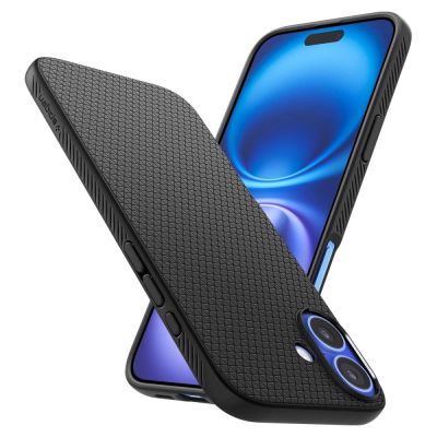 9. Etui Spigen Liquid Air na iPhone 16 - czarne