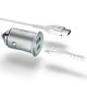 4. Ładowarka samochodowa 3mk Hyper Car Charger 45W USB-C USB-A - srebrna