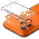 2. Szkło na obiektyw Spigen Optik Pro XL na iPhone 17 Pro - pomarańczowe