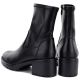 5. Botki damskie na obcasie czarne Potocki SZ12835