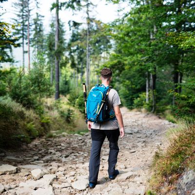 20. NC1917 PLECAK TURYSTYCZNY NIEBIESKI RAMBLER 40L NILS CAMP