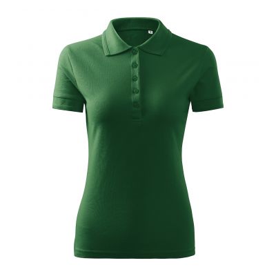 2. Koszulka polo Malfini Pique Polo Free W MLI-F1006 zieleń butelkowa