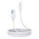 2. Kabel Joyroom Long-Lasting Series A9 USB-A / Lightning 2.4A 1m - biały