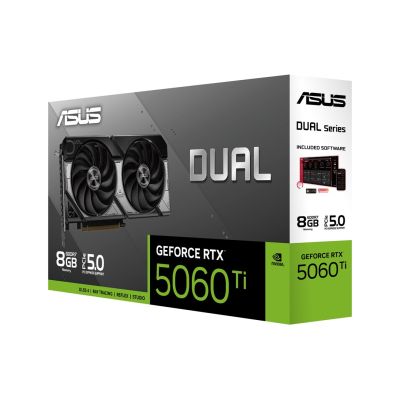 13. Karta graf. ASUS DUAL RTX 5060 Ti 8GB