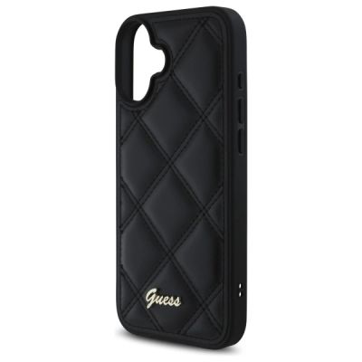 6. Etui Guess New 4G Triangle na iPhone 16 - czarne