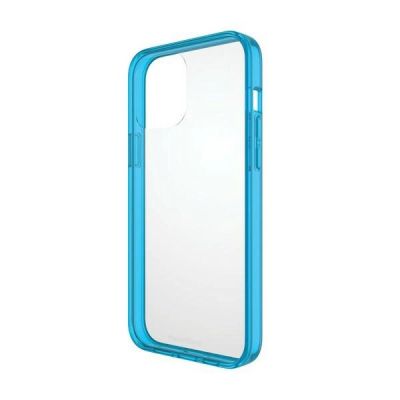 4. Etui PanzerGlass ClearCase antybakteryjne z certyfikatem Military Grade na iPhone 13 Pro Max - przezroczysto-niebieskie