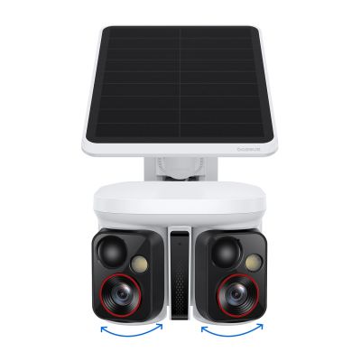 2. Kamera zewnętrzna Baseus Security X1 Pro Dual Camera 3K - biała
