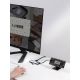 18. Baseus Metal Gleam 5w1 wielofunkcyjny HUB USB Typ C - USB Typ C Power Delivery 100 W / HDMI 4K 30 Hz / 3x USB 3.2 Gen 1 Szary (CAHUB-CX0G)