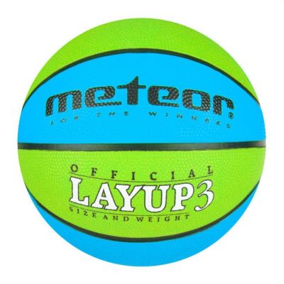 Piłka do koszykówki Meteor Layup 3 7049