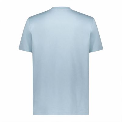 2. Paul&Shark T-shirt męski z bawełny i lyocellu jasnoniebieski 26411007-394 - elegancki komfort