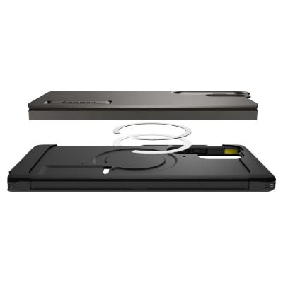 10. Etui Spigen Tough Armor MagSafe na Samsung Galaxy S25 Ultra - szary