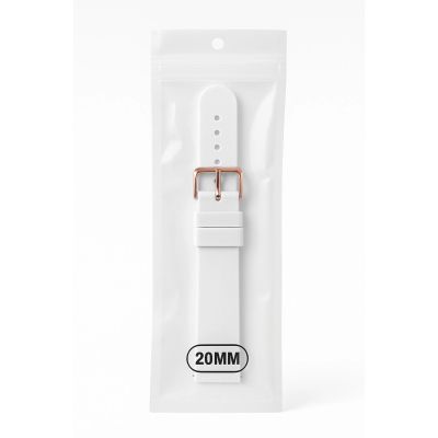 2. Pasek silikonowy do Huawei Watch GT2 / GT3 42mm - biały