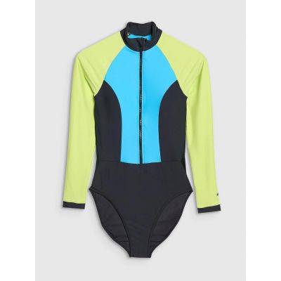 6. Kostium kąpielowy z długim rękawem damsk 4F 4FWSS25USWSF085-33S