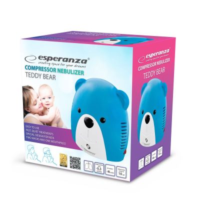10. ESPERANZA INHALATOR/NEBULIZATOR TEDDY BEAR ECN004