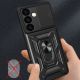 7. Etui Hybrid Armor Camshield do Samsung Galaxy S24+ pancerne z osłoną na aparat - czarne