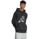 4. Bluza męska adidas Holiday 3S Hoodie czarna JM1698