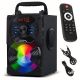 6. Głośnik przenośny bluetooth Audiocore, radio FM, wejście kart SD/MMC, AUX, USB, pilot, AC730