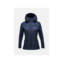 Kurtka hybrydowa damska Peak Performance Elevate Liner Hybrid Hood - blue shadow