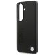 6. Etui BMW Leather Hot Stamp MagSafe na Samsung Galaxy S26 Plus - czarne