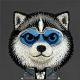 2. Etui Nimmy Cool&Cute 2.0 Wolf na iPhone 17 - czarne