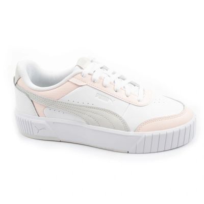 Puma buty sportowe damskie trampki Carina Mia skórzane białe