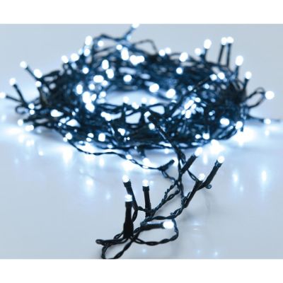 10. LAMPKI CHOINKOWE ŁAŃCUCH ŚWIETLNY 480 LED TIMER ZIMNY BIAŁY