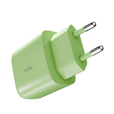 4. Ładowarka sieciowa Puro Pro Lite 30W USB-C  - zielona