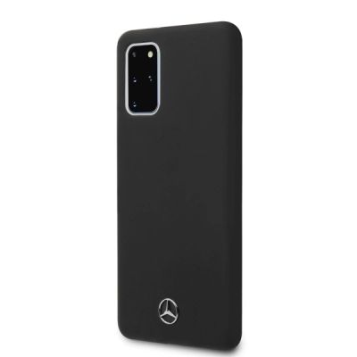 2. Etui Mercedes Silicone Line na Samsung Galaxy S20+ - czarne