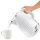 4. Czajnik elektryczny Tefal Loft KO2510 (2400W 1.7l; kolor biały)