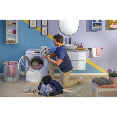 65. Candy Smart Pro Inverter CO 474TWM6/1-S pralka Od przodu 7 kg 1400 RPM Biały