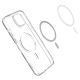 5. Etui Spigen Ultra Hybrid Mag z MagSafe na iPhone 14 Plus - przezroczysto-szare