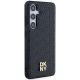 4. Etui DKNY Leather Pattern Metal Logo MagSafe na Samsung Galaxy S24+ - czarne
